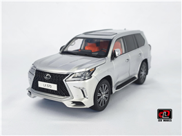 1-18 Lexus LX570 Diecast model car -Silver color