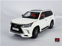 1-18 Lexus LX570 Diecast model car -White color