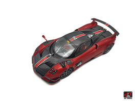 1-18 Pagani Huayra BC Roadster Diecast Model car  Red color