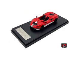 1-64 McLaren ELVA Diecast model car -Red and white color