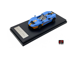 1-64 McLaren ELVA Diecast model car -Gulf Orange color