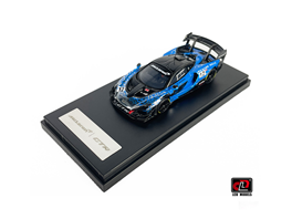 1-64 McLaren Senna GTR Diecast model car -Blue color