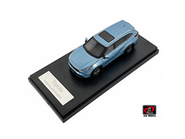 1-64 Toyota Highlander Diecast model car- Moondust Blue color