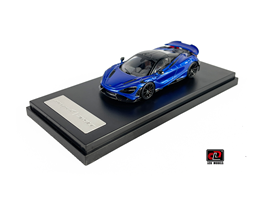 1-64 McLaren 765LT Diecast model car -Blue color