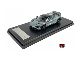 1-64 McLaren 765LT Diecast model car -Cement gray color