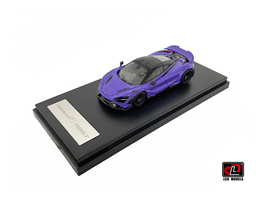 1-64 McLaren 765LT Diecast model car -Purple color