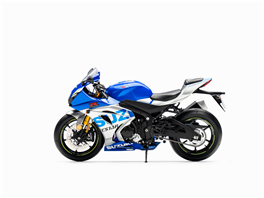 1-12 铃木GSX-R1000 摩托车 银色